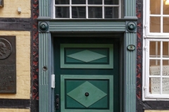 Detail Fachwerkhaus - Tür